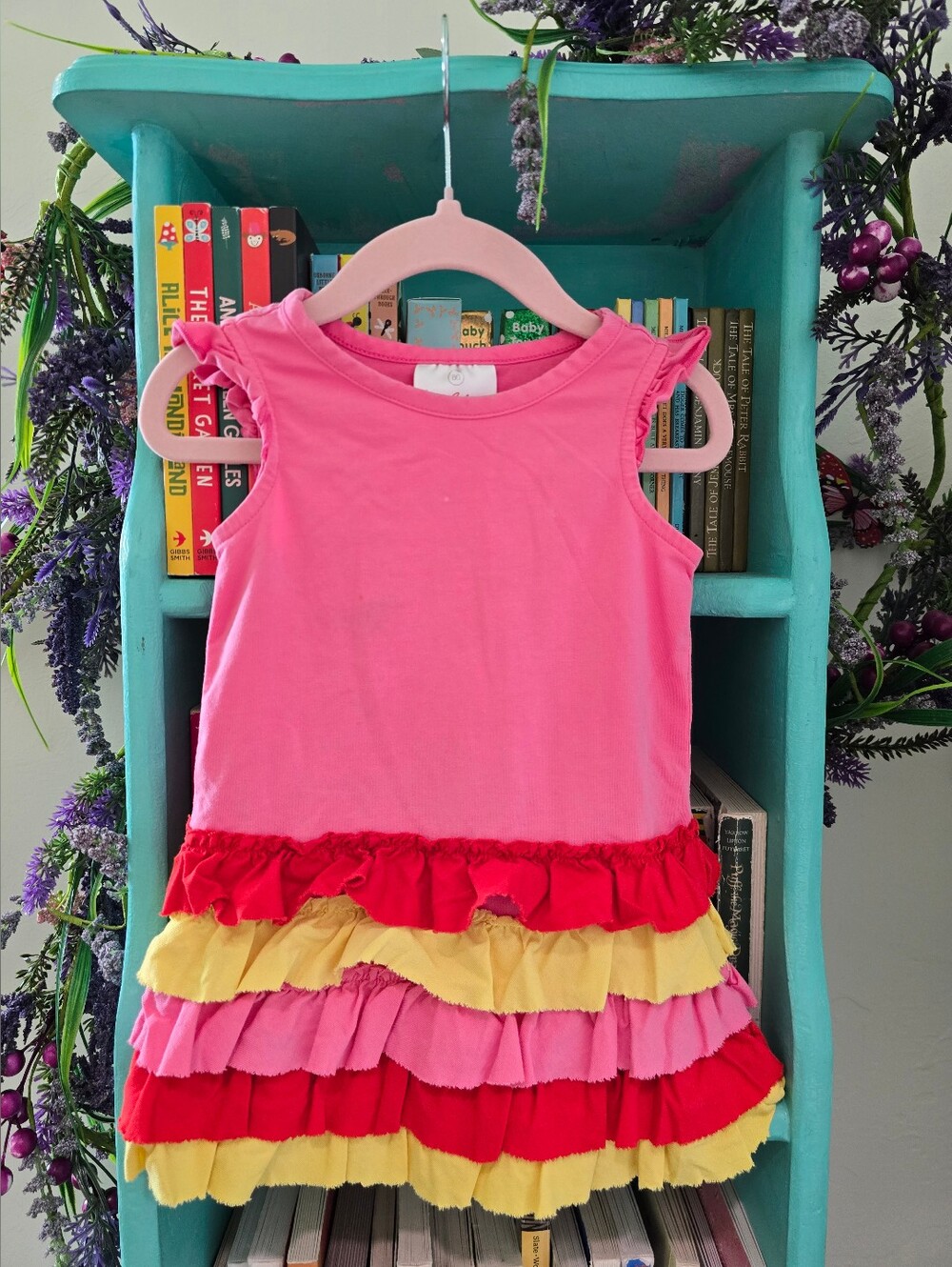 Hanna Andersson Bright Pink Crewneck Tee